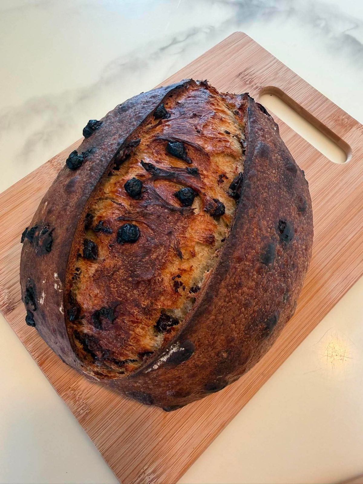Chocolate Chip Banana Sourdough