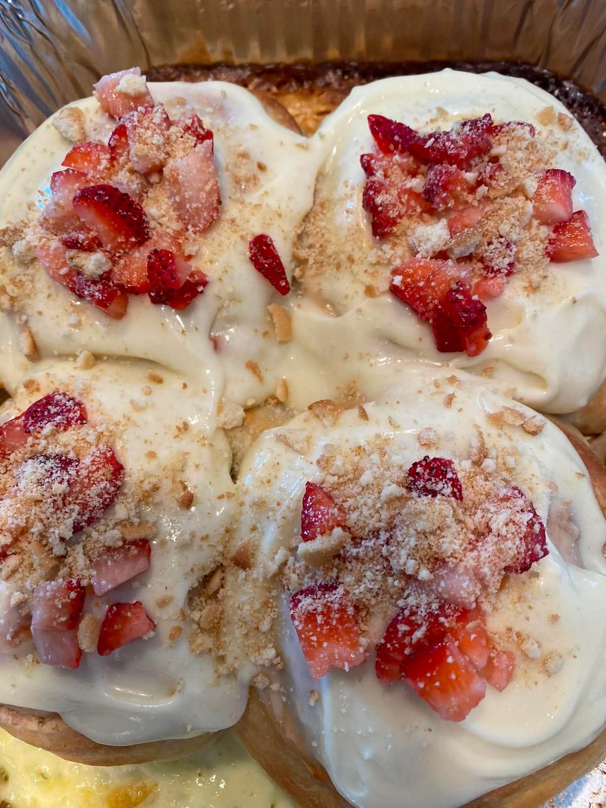 Strawberry Rolls (8x8 pan)